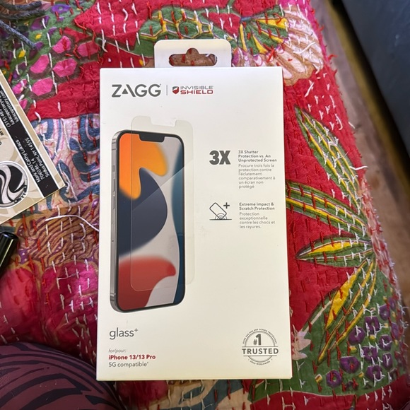Other - Zagg Iphone 13/13pro glass screen protector